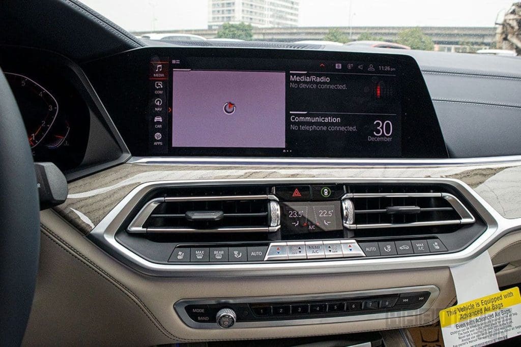 Hình Ảnh Màn Hình Giải Trí Xe Bmw X7 2019-2020